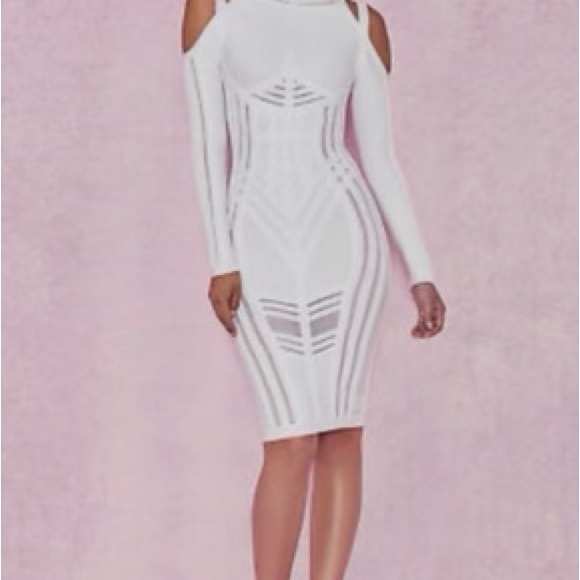 White party dress; house of CB( new with tags - Picture 1 of 3